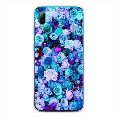 Силиконовый чехол "Цветочный ковер" на Huawei P Smart 2019 / Хуавей П Смарт 2019 Case Place