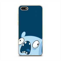 Силиконовый чехол "Кричащая подушка" на Huawei Y5 2018 / Хуавей У5 2018 Case Place