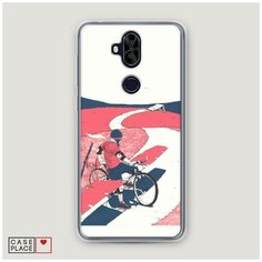 Силиконовый чехол "Хобби велосипед 4" на Asus Zenfone 5 Lite (ZC600KL) / Асус Зенфон 5 Лайт (ZC600KL) Case Place