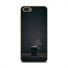 Силиконовый чехол "Пар из кружки" на Huawei Y5 2018 / Хуавей У5 2018 Case Place