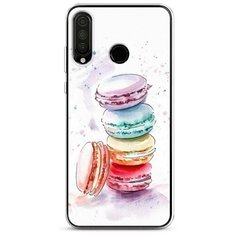 Силиконовый чехол "Пирамидка макарони 2" на Huawei P30 Lite / Хуавей П30 Лайт Case Place