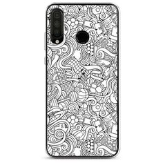 Силиконовый чехол "Бильярдная мозаика" на Huawei P30 Lite / Хуавей П30 Лайт Case Place