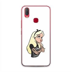 Силиконовый чехол "Белоснежка в татуировках" на Vivo Vivo Y11 / Виво Y11 Case Place