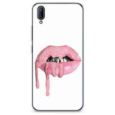 Силиконовый чехол "Потекший блеск на губах" на Vivo Vivo V11 (V11 Pro) / Виво V11 (V11 Про) Case Place