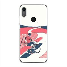 Силиконовый чехол "Хобби велосипед 4" на Honor 8A (8A Pro/Prime) / Хонор 8А (8А Про/Прайм) Case Place