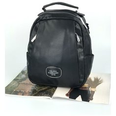 Рюкзак женский 8096B553244 black Velina Fabbiano