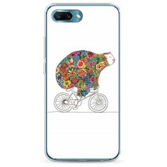 Силиконовый чехол "Хобби велосипед 8" на Honor 10 / Хонор 10 Case Place