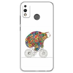 Силиконовый чехол "Хобби велосипед 8" на Honor 9X Lite / Хонор 9X Лайт Case Place