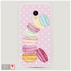 Силиконовый чехол "Пирамидка макарони" на Meizu M5 / Мейзу М5 Case Place