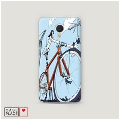 Силиконовый чехол "Хобби велосипед 10" на Meizu M3 Note / Мейзу М3 Нот Case Place