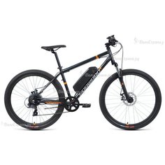 Велосипед Forward Volcano 27.5 2.0 Disc 250W (2021) Синий 17 ростовка