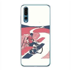 Силиконовый чехол "Хобби велосипед 4" на Huawei P20 Pro / Хуавей П20 Про Case Place