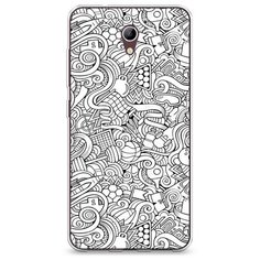 Силиконовый чехол "Бильярдная мозаика" на ZTE ZTE Blade A510 / ЗТЕ Блейд А510 Case Place