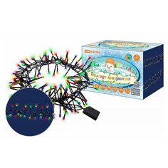 Гирлянда светодиодная "мишура" 3 М, 320LED, многоцветн., 8 режимов, 250 В, IP20, TDM
