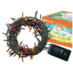 Гирлянда новогодняя МГ100 220 в многоцветная 5 метров 8 режимов TDM Еlectric