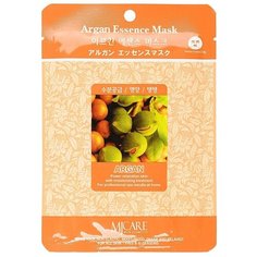 Тканевая маска для лица с маслом арганы Mijin Argana Essence Mask
