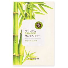 Маска тканевая с экстрактом бамбука The Saem Natural Bamboo Mask Sheet