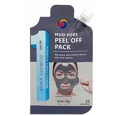 Очищающая маска-пленка Eyenlip Mud Pore Peel Off Pack