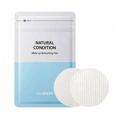 Очищающие пады для лица The Saem Natural Condition Make-Up Retouching Pad