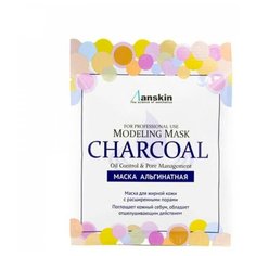 Маска альгинатная для жирной кожи с расширенными порами Anskin Charcoal Modeling Mask (25 г (refill))