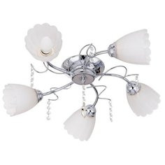 Люстра "Адель" 5x40Вт E27 хром 54х52х17 см ЭкономСвет