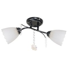 Люстра "Адель" 2x40Вт E27 хром 48х46х17 см ЭкономСвет