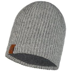 Шапка Buff Knitted & Full Fleece Hat Lyne размер One size, light grey