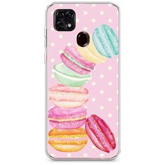 Силиконовый чехол "Пирамидка макарони" на ZTE ZTE Blade 20 Smart / ЗТЕ Блейд 20 Смарт Case Place