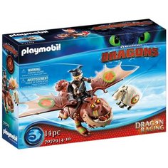 Конструктор Playmobil Гонки на драконах: Рыбьеног и Сарделька» PM70729