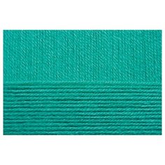 Пряжа для вязания ПЕХ "Детская объёмная" (100% микрофибра) 5х100г/400м цв.581 св.изумруд Пехорка
