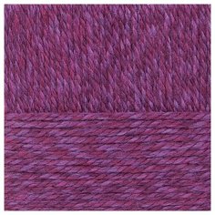 Пряжа для вязания ПЕХ "Сувенирная" (50% шерсть, 50% акрил) 5х200г/160м цв.780 сирен.малин. меланж Пехорка
