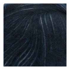 Пряжа для вязания ПЕХ "Гламурная" (35% мериносовая шерсть, 35% акрил высокообъемный, 30% полиамид) 10х50г/175м цв.004 т.синий Пехорка