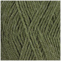 Пряжа для вязания ПЕХ "Джинсовый Ряд" (50% шерсть, 50% акрил) 10х100г/250м цв.1099 оливковый меланж Пехорка