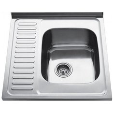 Мойка накладная 60×60-0,8 Kaiser