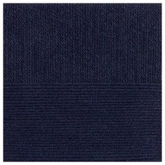 Пряжа для вязания ПЕХ "Детский каприз тёплый" (50% мериносовая шерсть, 50% фибра) 10х50г/125м цв.571 синий Пехорка