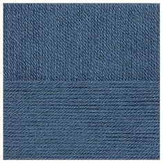 Пряжа для вязания ПЕХ "Уютная" (85% акрил, 15% полиамид) 5х100г/230м цв.255 джинсовый Пехорка