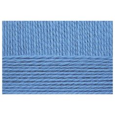 Пряжа для вязания ПЕХ "Уютная" (85% акрил, 15% полиамид) 5х100г/230м цв.005 голубой Пехорка