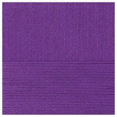 Пряжа для вязания ПЕХ "Классический хлопок" (100% мерсеризованный хлопок) 5х100г/250м цв.698 т.фиолетовый Пехорка