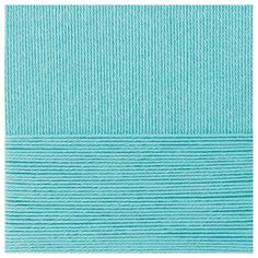 Пряжа для вязания ПЕХ "Классический хлопок" (100% мерсеризованный хлопок) 5х100г/250м цв.223 св.бирюза Пехорка