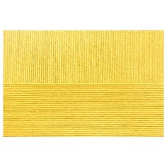 Пряжа для вязания ПЕХ "Виртуозная" (100% мерсеризованный хлопок) 5х100г/333м цв.012 желток Пехорка