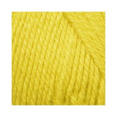 Пряжа для вязания ПЕХ "Уютная" (85% акрил, 15% полиамид) 5х100г/230м цв.027 лимон Пехорка