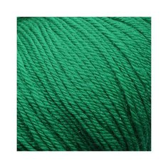 Пряжа для вязания ПЕХ "Детский каприз тёплый" (50% мериносовая шерсть, 50% фибра) 10х50г/125м цв.511 зеленка Пехорка