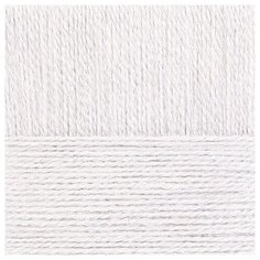 Пряжа для вязания ПЕХ "Ангорская тёплая" (40% шерсть, 60% акрил) 5х100г/480м цв.001 белый Пехорка