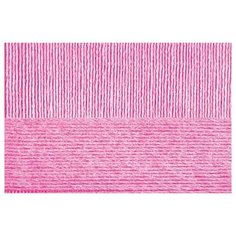 Пряжа для вязания ПЕХ "Вискоза натуральная" (100% вискоза) 5х100г/400м цв.020 розовый Пехорка