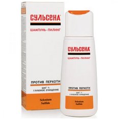 Сульсена шампунь-пилинг против перхоти, 150 мл