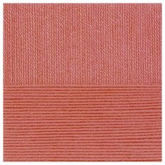 Пряжа для вязания ПЕХ "Школьная" (100% акрил) 5х50г/150м цв.351 св.коралл Пехорка