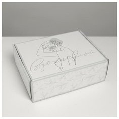 Коробка складная «Вдохновляй», 27 × 21 × 9 см Дарите счастье