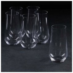 Набор стаканов для воды Alca, 480 мл, 6 шт Crystalite Bohemia