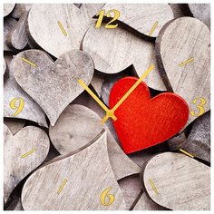 SvS Настенные часы SvS 3001896 Красный двухэтажный автобус СВС