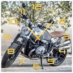 SvS Настенные часы SvS 3501832 Крутой байк СВС
